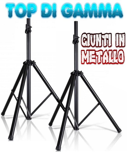 Coppia stativi casse acustiche - casse,